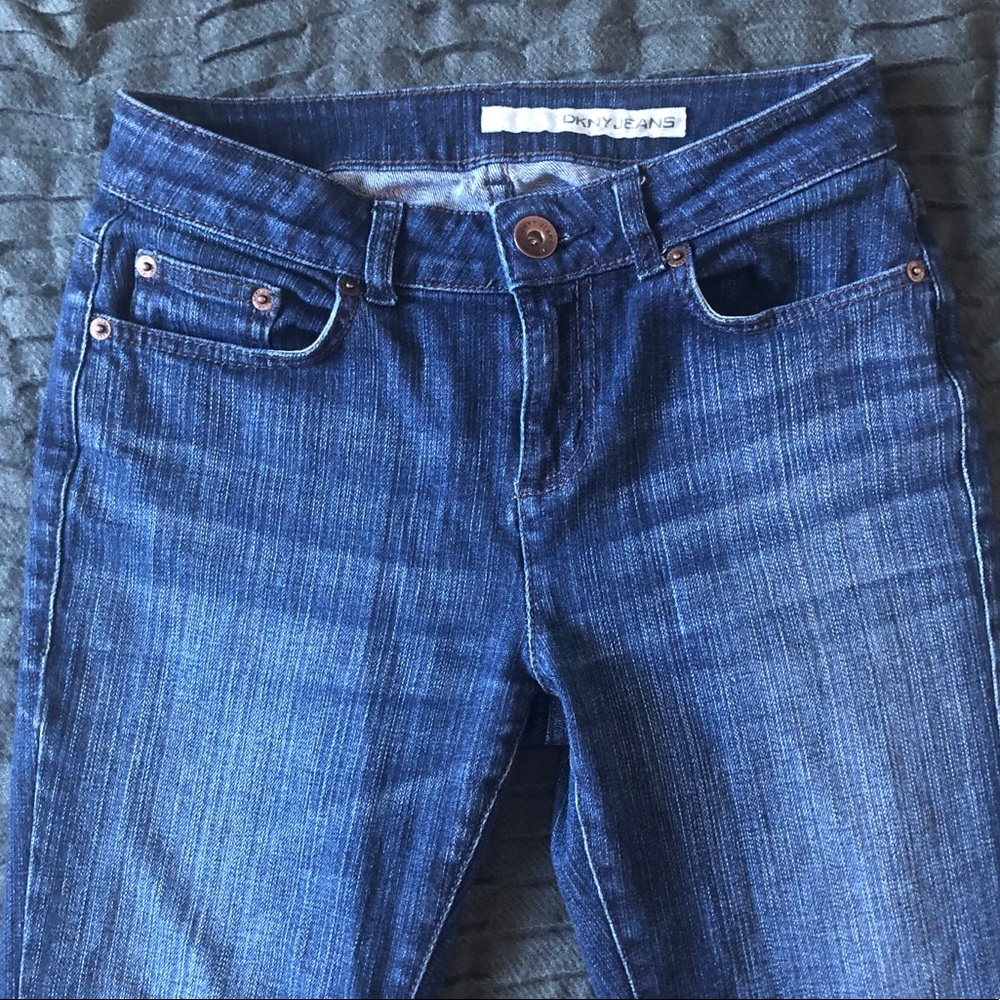 DKNY Jeans Bootcut Medium Dark Denim